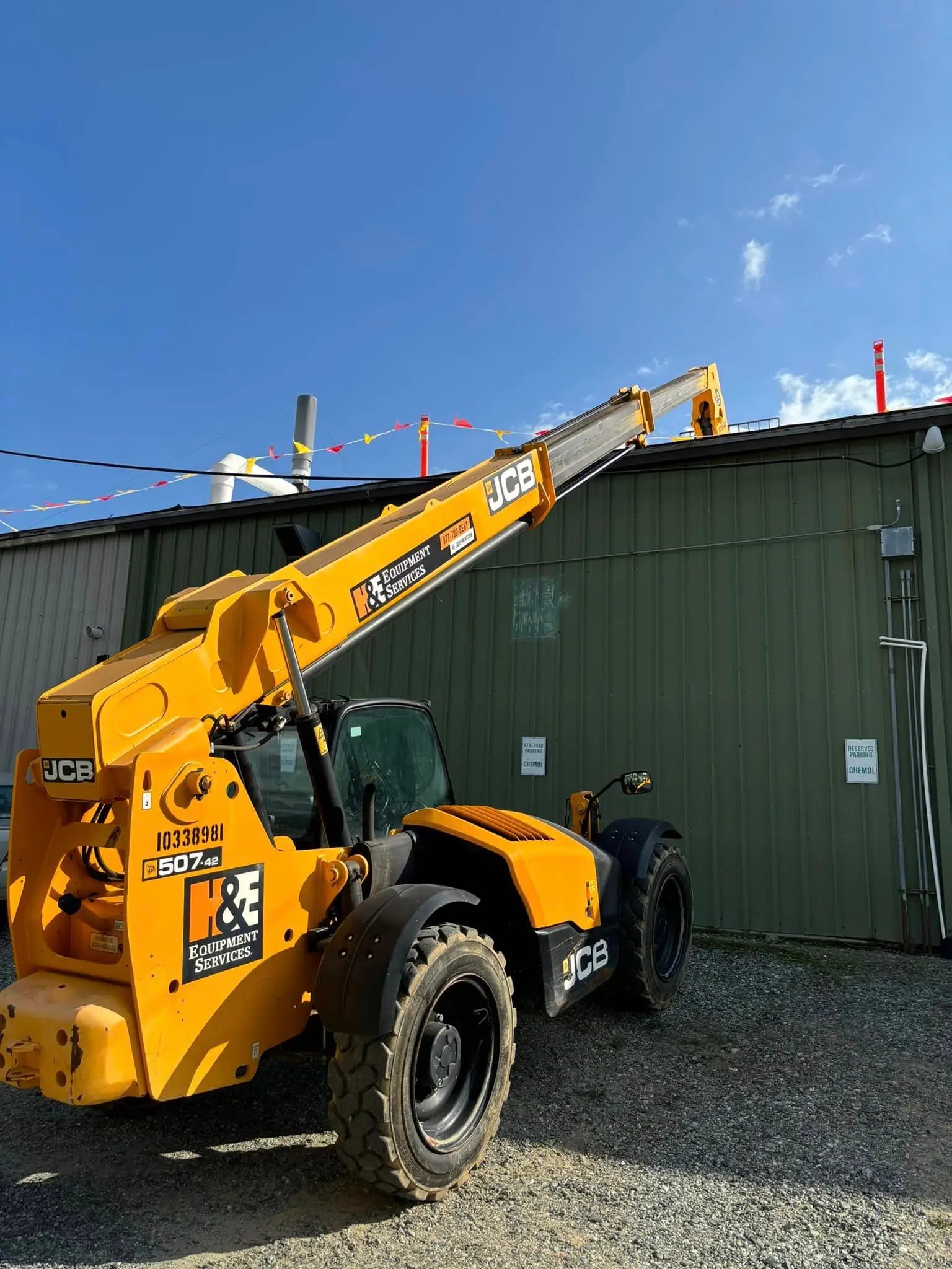 TPO metal roof retrofit at Chemol Co in Greensboro.