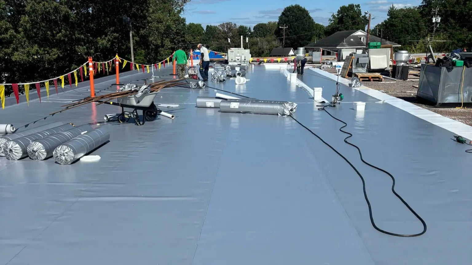 Commercial Roof replacement in the Triad area, NC