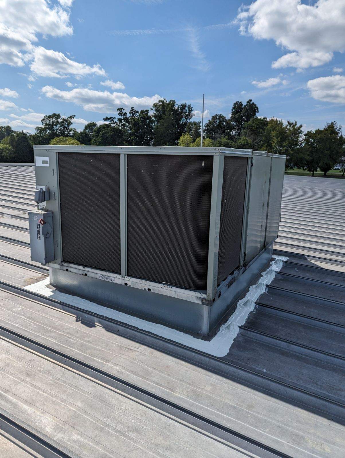 Metal Commercial Roof in the Triad area, NC.